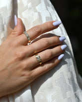 Jackie Ring - White Diamonds